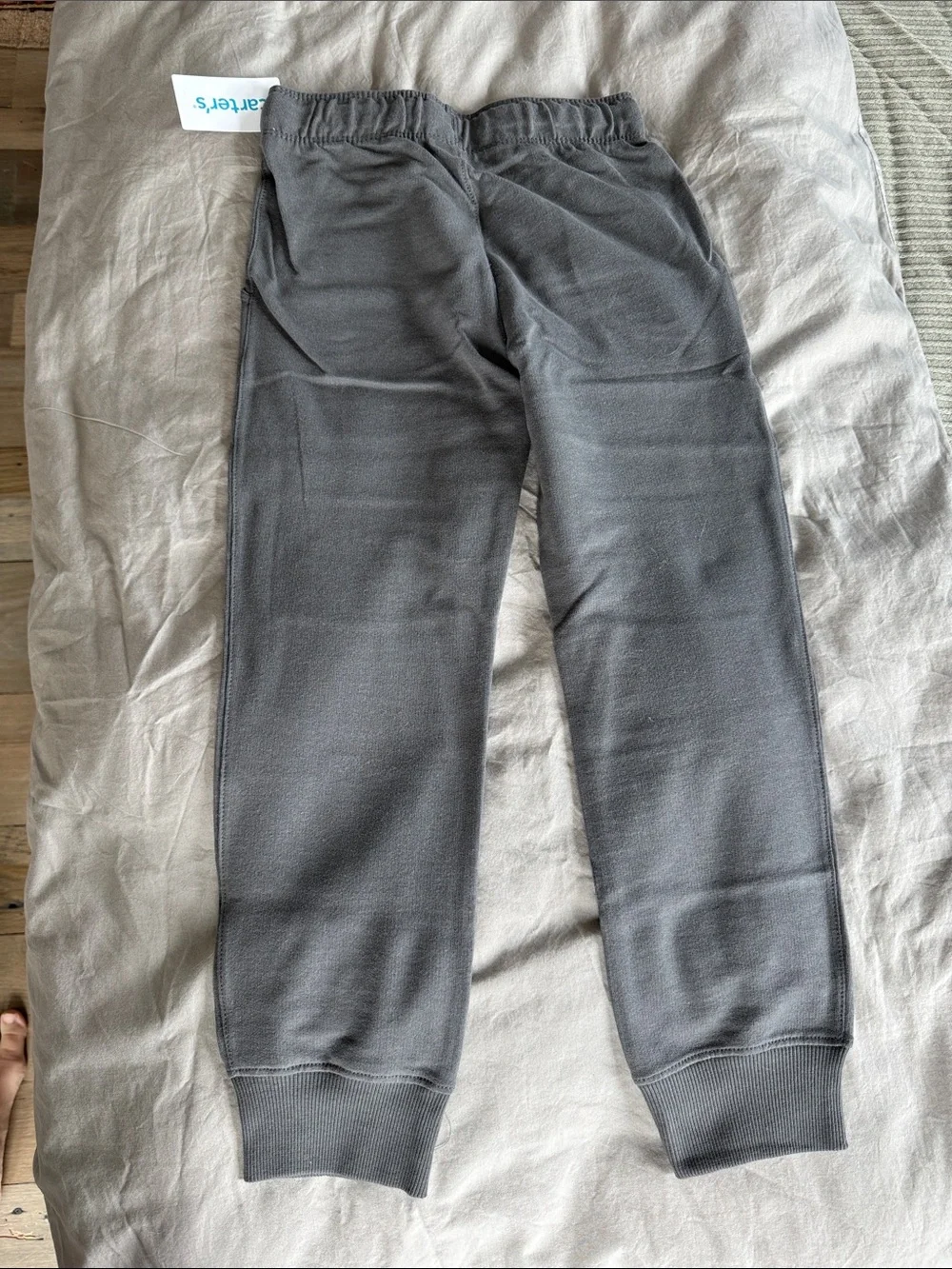 Carter's Gray Elastic Waist Jogger Pants